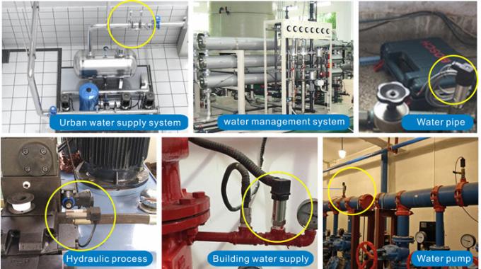 Диффузионный датчик давления кремниевого масла RPT202 с выходом 0,5-4,5 В и сертификацией CE RoHS 3