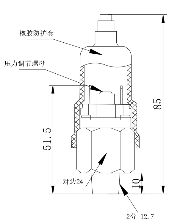 Производственный поставка 1/8" 1/4" NO NC датчик контроля давления воздуха 1Bar до 100Bar датчик давления переключатель 15psi до 1500psi 4